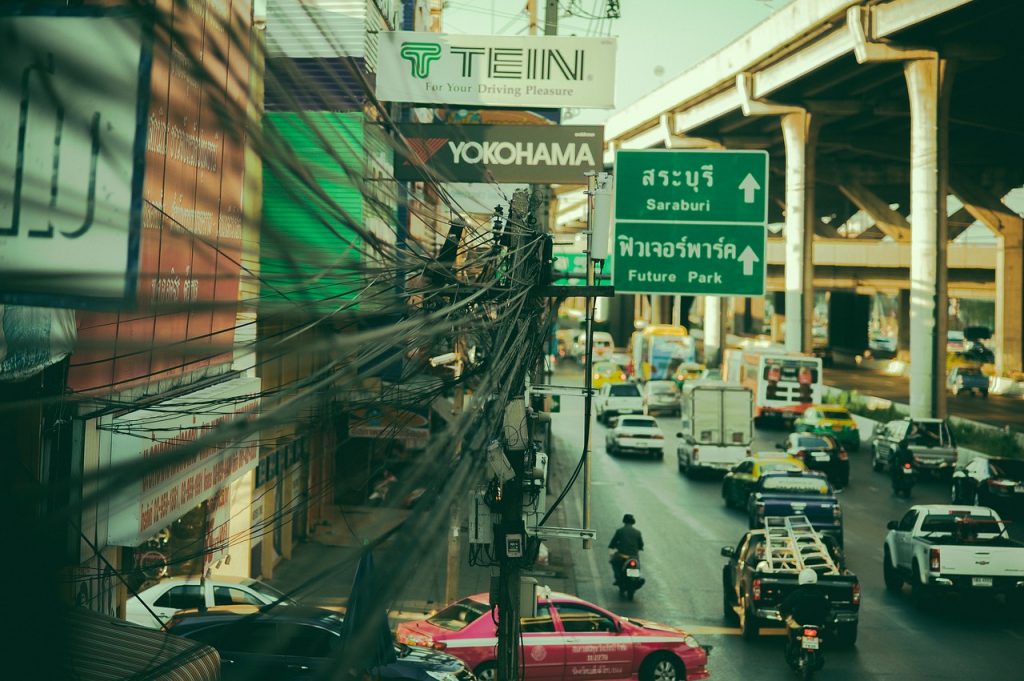 タイバンコク街